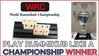 PLAY RUMMIKUB LIKE A CHAMPIONSHIP WINNER 95 [upl. by Uyekawa698]