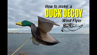 DIY Wind Flyer Duck Decoy Tutorial  Craft Inexpensive and Effective Decoys with Capt Dan Berg [upl. by Keefe75]