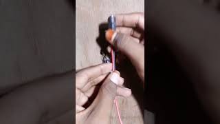 How to make blinking light using BC547 transistor [upl. by Jacquenette]