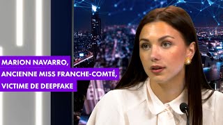 Marion Navarro 2ᵉ dauphine de Miss France 2023 victime de deepfake [upl. by Nele]