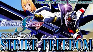 STRIKE FREEDOM GUNDAM☆The strongest freedom to come back to life【SEED DESTINY】Development History [upl. by Siraval948]