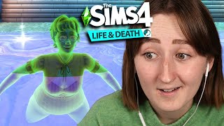 Playing The Sims 4 Life amp Death 3 Streamed 102824 [upl. by Jenette]