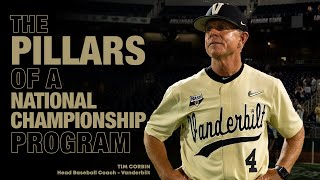 Coaching The Pillars of a National Championship Program  Vanderbilt Baseball Coach Tim Corbin [upl. by Ellenyl]