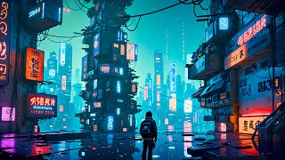 O V Ξ R C L Ø C K   Cyberpunk Background Music [upl. by Niattirb]