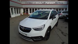 2020 70 Vauxhall Crossland X 15 Business Edition Nav 1 Owner FSH DAB BT Lane Departure Darlington [upl. by Gensmer]