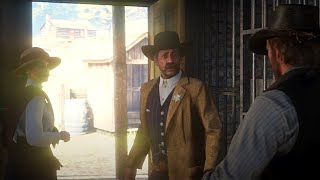 Arthur finds out the Affair amp Murder of Moira Calthorpe by Sheriff Malloy  Red Dead Redemption 2 [upl. by Latsyrk]