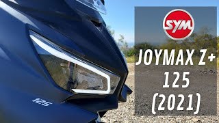 Sym Joymax Z 125 2021  Test Ride Review Walk Around Sound Check 0 to 100 kph  VLOG287 [upl. by Barber96]