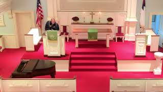 October 17 2021 Guest Preacher Rev Charles Cary “Seating Arrangements” Baptism [upl. by Ahsaz900]