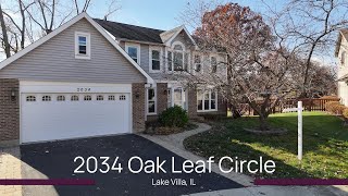 The Pluda Team presents 2034 Oak Leaf Cir Lake Villa IL [upl. by Nosidam]