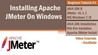 JMeter Beginners Tutorial 1 Installing JMeter On Windows JMeter ADojo [upl. by Adnil]