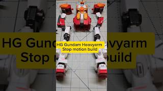 Stop Motion Building the Heavyarms Gundam [upl. by Otes891]