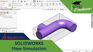 SOLIDWORKS Flow Simulation – Creating a Flow Project [upl. by Eiramnaej]