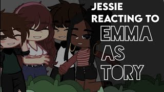 quotJessie React to Emma as Tory  CK quot  Gacha  React [upl. by Kciregor]