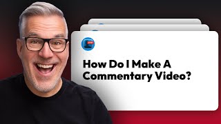 How To Make A Commentary Video in Ecamm Live [upl. by Einnahpets]