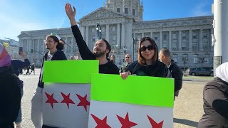 Oppression is gone Bay Area Syrian community celebrates overthrow of Assad regime [upl. by Lari]