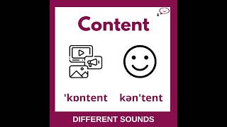 How To Say Content [upl. by Gnirol]