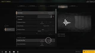 How to Disable Voice Chat in Black Ops 4 [upl. by Narol]