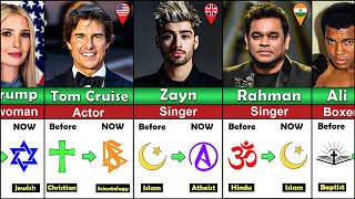 Famous People Who Changed Their Religion  Islam Christian Hindu Buddhist [upl. by Dray]