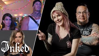 Tattoo Artists React To WWE Tattoos  Tattoo Artists Answer [upl. by Feola722]