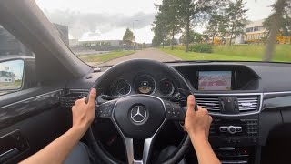 MERCEDESBENZ E220 CDI 2012  fast pov drive [upl. by Kursh]