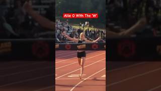 Allie Ostrander Crushes Field in Steeplechase shorts [upl. by Anirol]