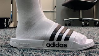 Adidas Adilette Shower  Unboxing and On Feet  Azo Edition [upl. by Asta]