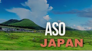 Mount Aso in Kumamoto Japan Vlog Mount aso volcano🌋🌋🌋 [upl. by Oremor791]