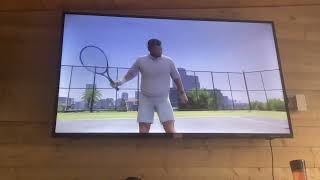 Playing GTA 5 playing tennis with Michael part 5 [upl. by Ornstead]