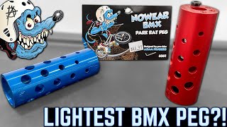 The LIGHTEST Pegs In BMX [upl. by Tennies]