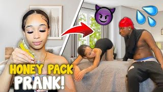 HONEY PACK PRANK ON MY EX CALLOFKIDD 🔥🥵 gets spicy [upl. by Fillian639]