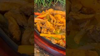 Sizzling Chicken Fajita Recipe ❤️shortsyoutubeshorts food viralvideo [upl. by Spark640]