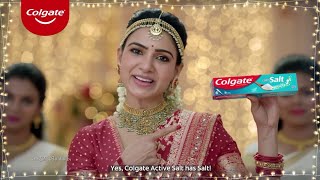 Colgate New AD 2021  Samantha Akkineni AD  Tamil Advertisement [upl. by Ocram]