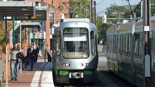 Linie 1 LangenhagenLangenforther Platz Stadtbahn Hannover [upl. by Nosyerg]