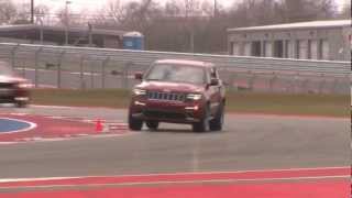 2014 SRT Grand Cherokee Track Testing [upl. by Enaols]