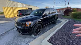 2022 KIA TELLURIDE SX PRESTIGE NIGHTFALL IN BLACK COPPER WITH DUNE BROWN [upl. by Gurango]