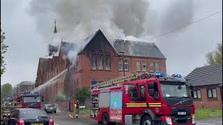 Clifton Road School Fire Balsall Heath [upl. by Earahc]