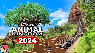 Disneys Animal Kingdom RIDES amp ATTRACTIONS 2024  Walt Disney World [upl. by Wendolyn625]