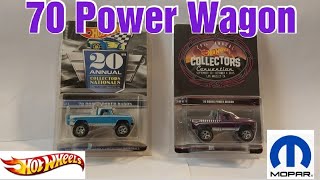 Cracking Open Hot Wheels Convention 70 Dodge Power Wagon [upl. by Rolyat]