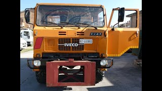 ASTA IVECO FIAT 80 CON CASSONE RIBALTABILE [upl. by Suixela]