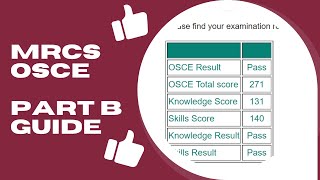 MRCS Part B Preparation Guide  Score 271 [upl. by Ovida]