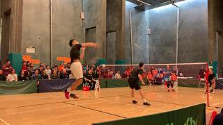 Dave Freeman 2020 Mens A Doubles Final V Chiu T Gunawan v R Adianto M Shelley Alcala [upl. by Ahsenhoj]