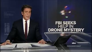 FBI investigates large drones spotted flying over New Jersey [upl. by Aerdnac]