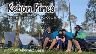 Kebon Pines  Cikole  Apernaz Base  Family Campervan [upl. by Bills]