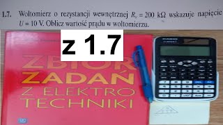 Zadanie 17 Elektrotechnika  zbiór zadań by Aleksy Markiewicz [upl. by Yattirb662]