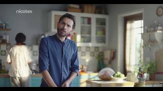 Nicotex Television Commercial Hindi 20sec [upl. by Klarika489]