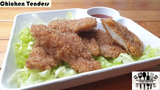 Crispy Chicken Tenders Recipe Easy Juicy and Deliciouschicken chickentenders friedchicken [upl. by Attiuqahs85]