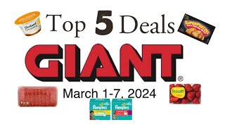 Top 5 Deals for Giant March 17 2024 [upl. by Nho211]