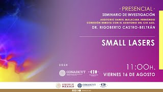 Seminario Small Lasers [upl. by Piscatelli]