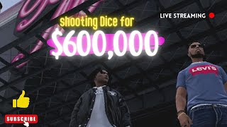 Winning BIIG Shooting Dice Ep 42 GTA5 Goated RP [upl. by Remus374]