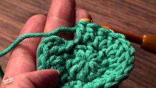 Crocheting Tip Working in the Round Without Adding Extra Stitches with Linda Permann [upl. by Dickenson]